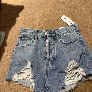 PacSun Women's Blue Denim Shorts